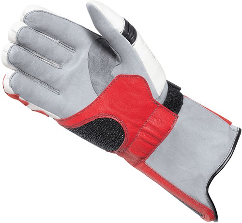 PHANTOM II RaceGLOVES WHITE-RED 10