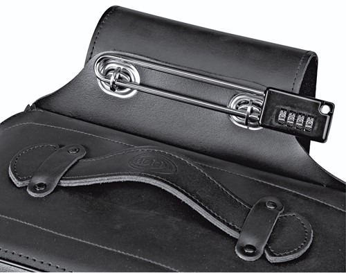 LOCK SADDLEBAG BLACK