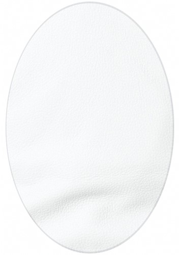 PATCH - LEATHERCOVER LEATHERCOVER WITH VELCRO WHITE M