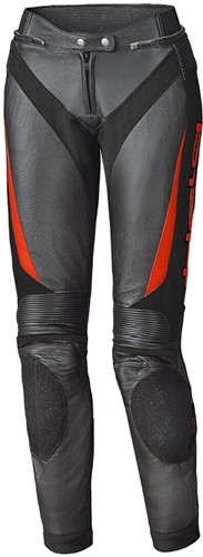 LANE II SPORTY LADIESPANTS BLACK-NEON-RED
