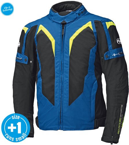 ZELDA SPORTY SUMMERJACKET BLUE-FLUORESCENT-YELLOW SIZE L A