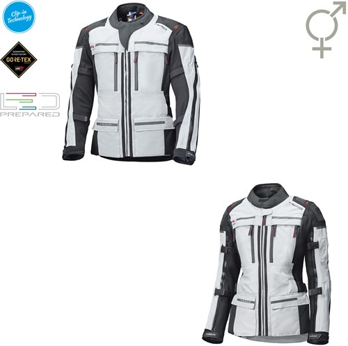 ATACAMA TOP TOURINGJACKET GREY-RED