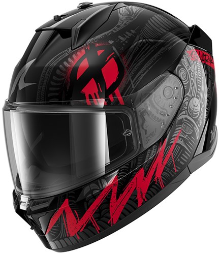 D-Skwal 3 Shiever Black Anthracite Red