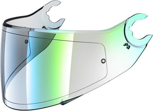 VISOR IRIDIUM GREEN METAL AS SKWAL (2),  SPARTAN (1.2),  D-SKWAL (2)