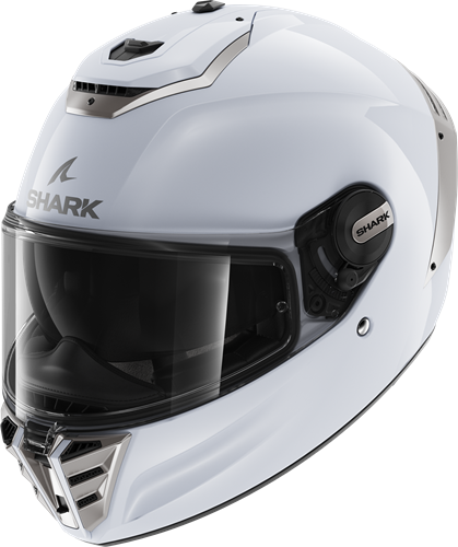 SPARTAN RS BLANK White Silver Glossy