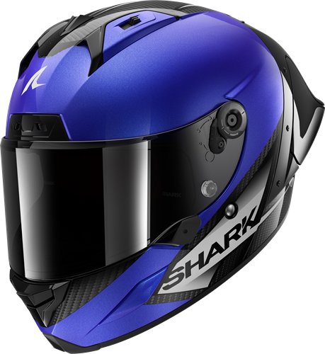 SHARK AERON-GP BLANK SP  Carbon Blue Anthracite