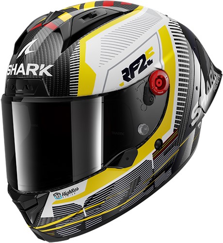 SHARK AERON-GP REPLICA RAUL FERNANDEZ SIGNATURE Carbon White Yellow