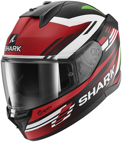 D-SKWAL 3 FIRSTLAP Mat Black Red Green