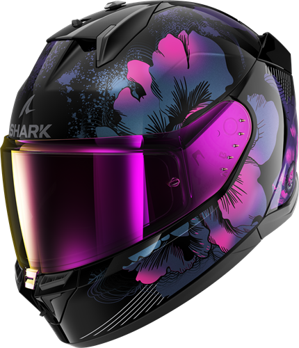 SHARK D-SKWAL 3 MAYFER Black Violet Glitter
