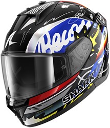 D-SKWAL 3 STREETRUSH Black Blue Chrom