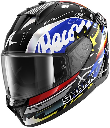 D-Skwal 3 Streetrush Black Blue Chrom