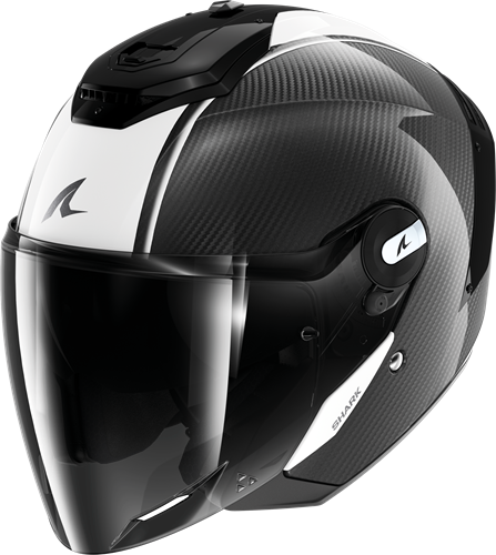 SHARK RS JET CARBON BLANK Carbon White Black