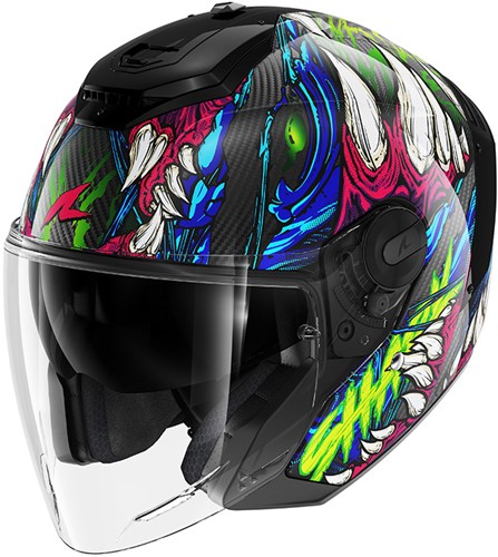 RS JET CARBON SHAYTAN Black Green Violet