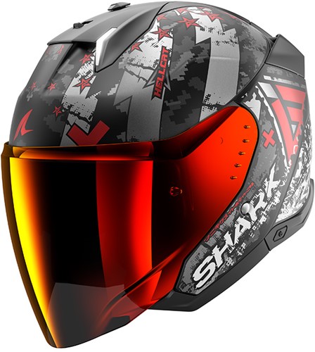 SKWAL i3 JET HELLCAT Mat Black Chrom Red