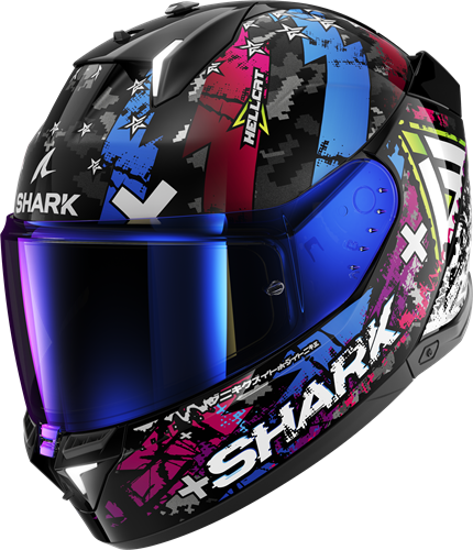 SHARK SKWAL i3 HELLCAT Black Chrom Blue