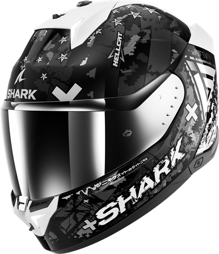 SHARK SKWAL i3 HELLCAT Black Chrom Silver