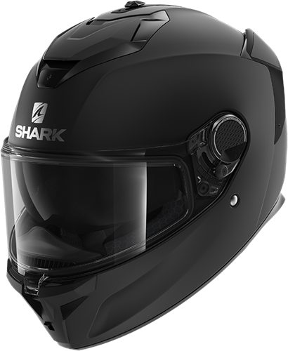 SHARK SPARTAN GT BCL Micr.  BLANK Mat Black  Mat