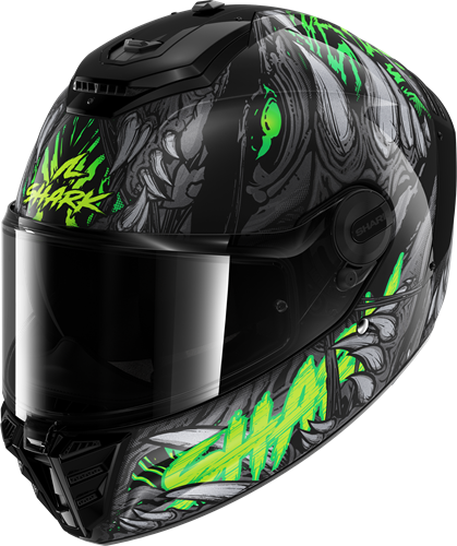 SHARK SPARTAN RS SHAYTAN Black Green Anthracite