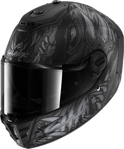 SHARK SPARTAN RS SHAYTAN Mat Black Anthracite Anthracite