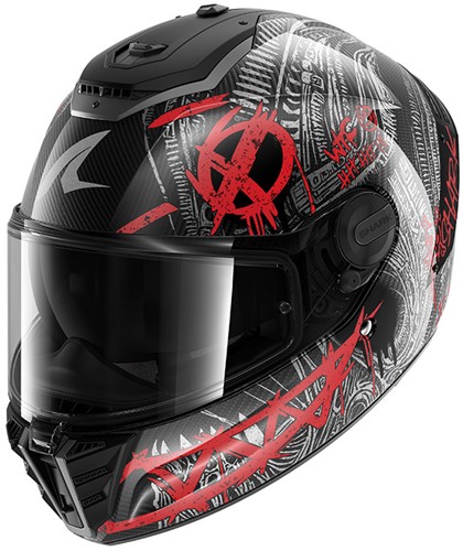 Spartan RS Carbon Shiever Carbon Anthracite Red