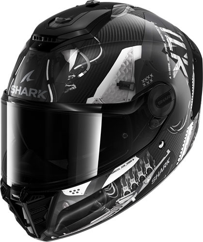 SHARK SPARTAN RS CARBON XBOT Carbon Anthracite Silver