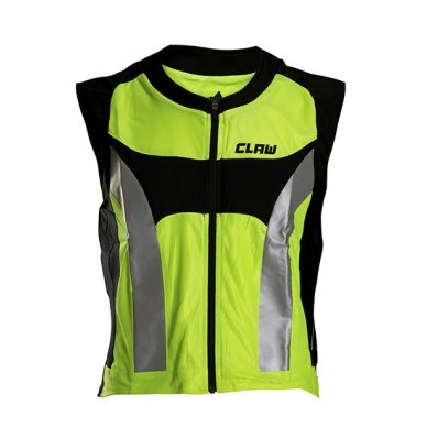 CLAW Safety Vest Neon Yellow Size L