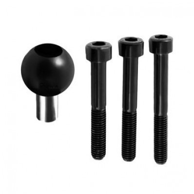 RAM MOTORCYCLE BASE W HOLE M8 SCREW