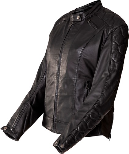 CLAW Joelle lady leather jacket black