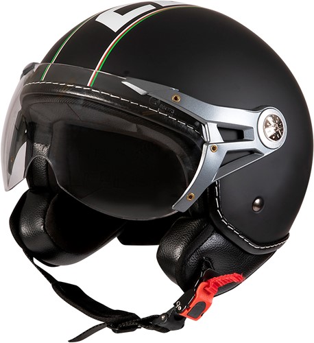 CLAW Silvan Helmet matt black stripe