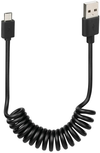 Micro USB 1M Recoil Cable