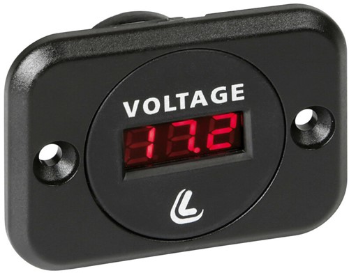 EXT-9 DIGITAL BATTERY VOLTMETER 6/30V