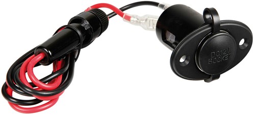 ACCESSORY SOCKET FOR OPTIONAL MOUNTING PANEL 12/24V