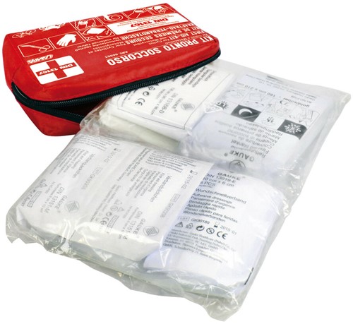 FIRST AID KIT FOR MOTORCYCLIST AND CYCLIST - DIN 13167