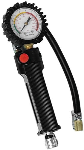 TYRE INFLATOR WITH 270° GAUGE