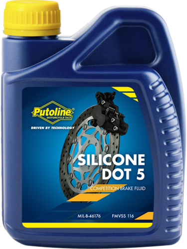 500 ml flacon Putoline DOT 5 Silicone Brake Fluid