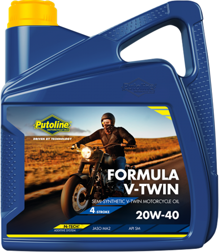 4 L can Putoline Formula V-Twin 20W-40