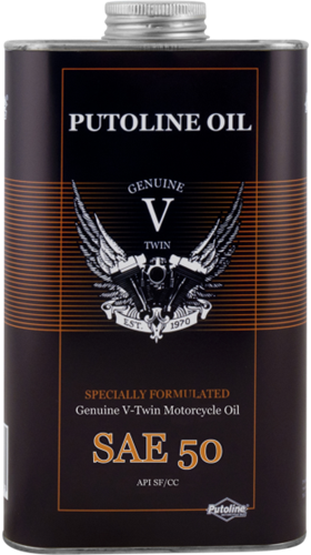 1 L blik Putoline Genuine V-Twin SAE 50