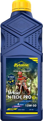 1 L flacon Putoline N-TECH® Pro R+ Off Road 15W-50