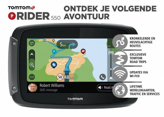 Laboratorium Mellow Impasse TomTom Rider 550 World JHSports