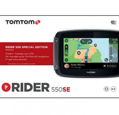 Cadeau sjaal opmerking TomTom Rider 550 Special Edition JHSports