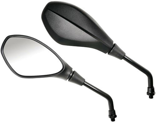 Dike pair of rearview mirrors