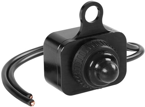 On & Off waterproof switch 12V - Black