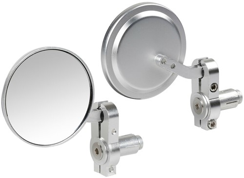 Dernier pair of rearview mirrors - Aluminium