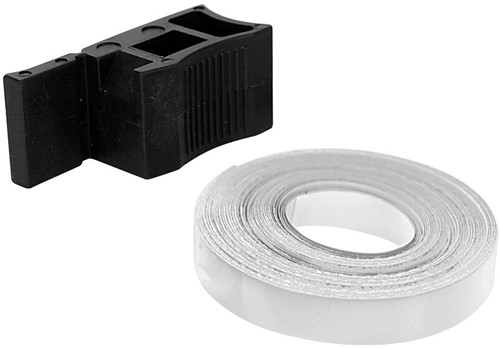 Wheel Stripe Reflective adhesive trim for wheel rims - White