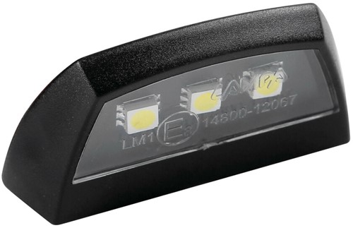 E-ion 3 Smd Led licence plate lamp 12V