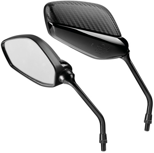 Splinter pair of rearview mirrors