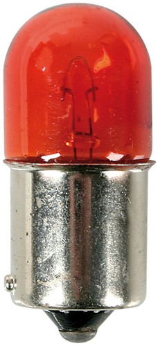 12V Single filament lamp - RY10W - 10W - BAU15s - 2 pcs  - D/Blister - Amber
