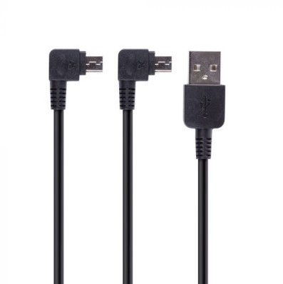 Midland RECHARGING CABLE `PRO` LINE MICRO USB TWIN