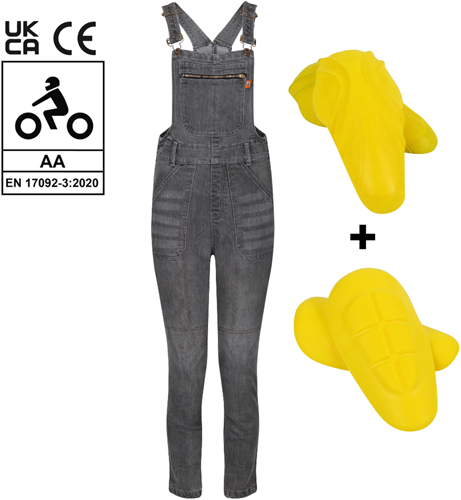 Daisy Grey Dungaree