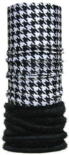 HAD Original Fleece /one size Hen Check - Fleece: Fluffy Black